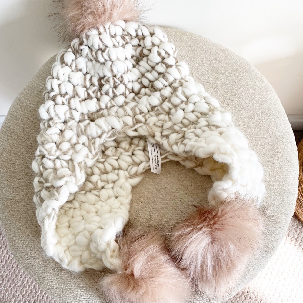 Free People Snow Castle Trapper Pom Hat - Picture 5 of 7